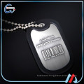 Zinc alloy die casting metal dog tag